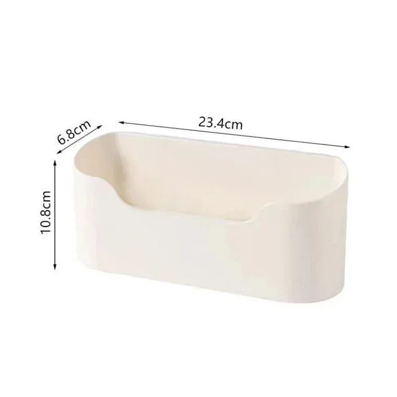 Wall-Mounted Adhesive Kitchen Storage Rack