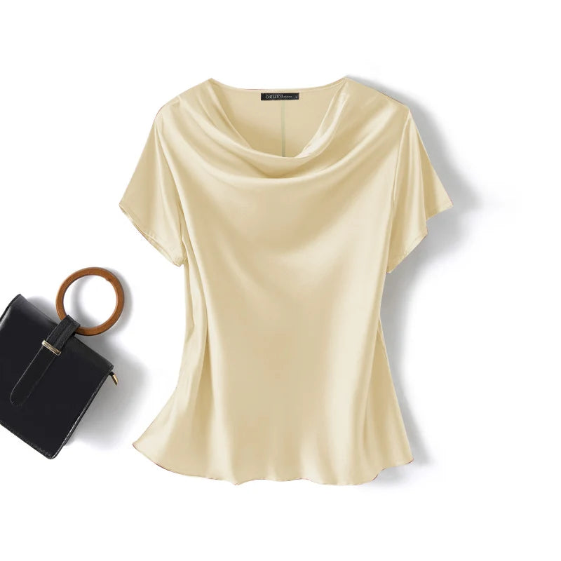 Elegant Satin Blouse