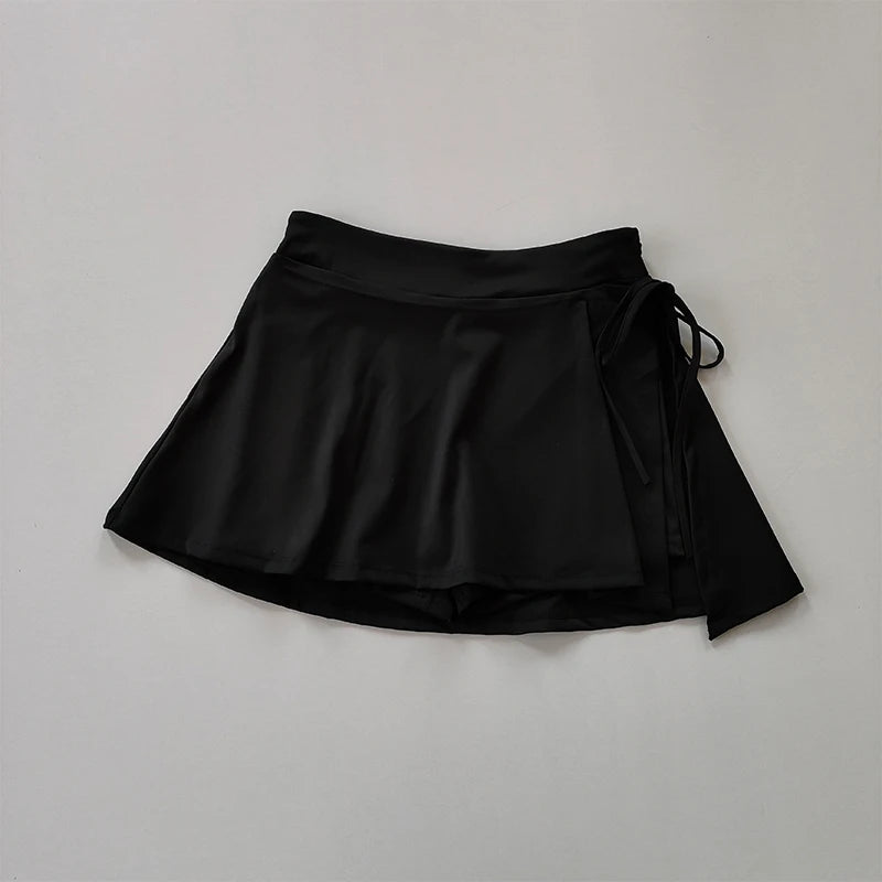 Quick-Dry Tennis Skirt with Pockets