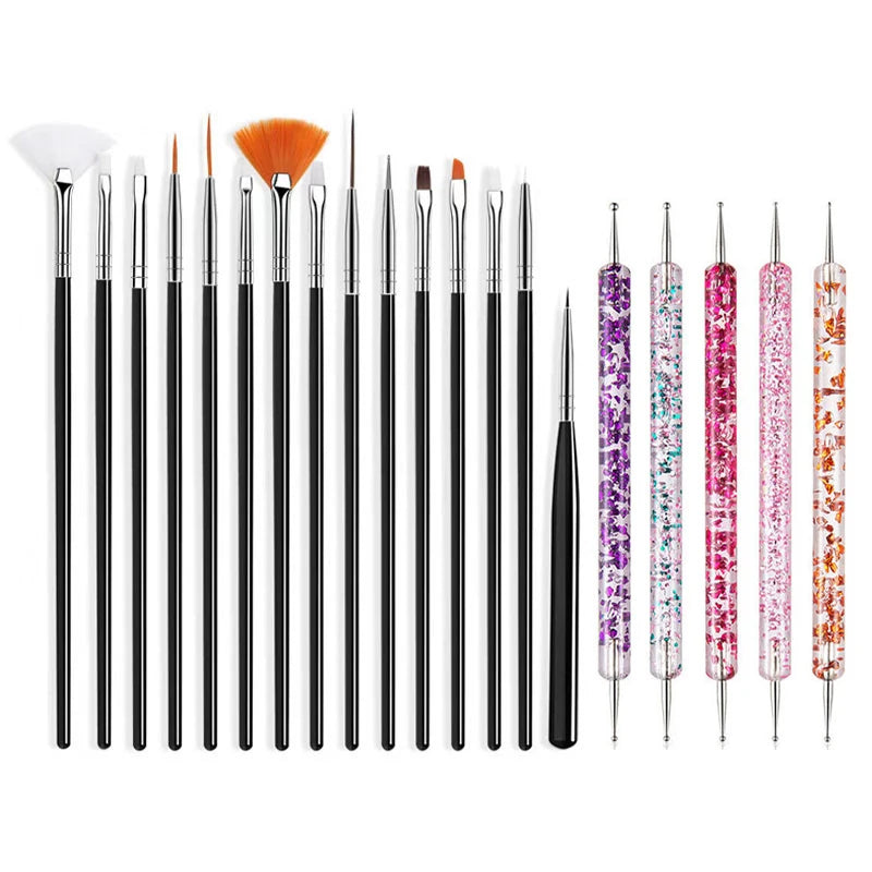 Professional Nail Art Brush Set
