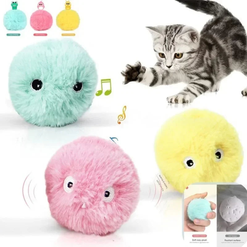 USB Interactive Cat Toy: Rotating Butterfly Training Toy