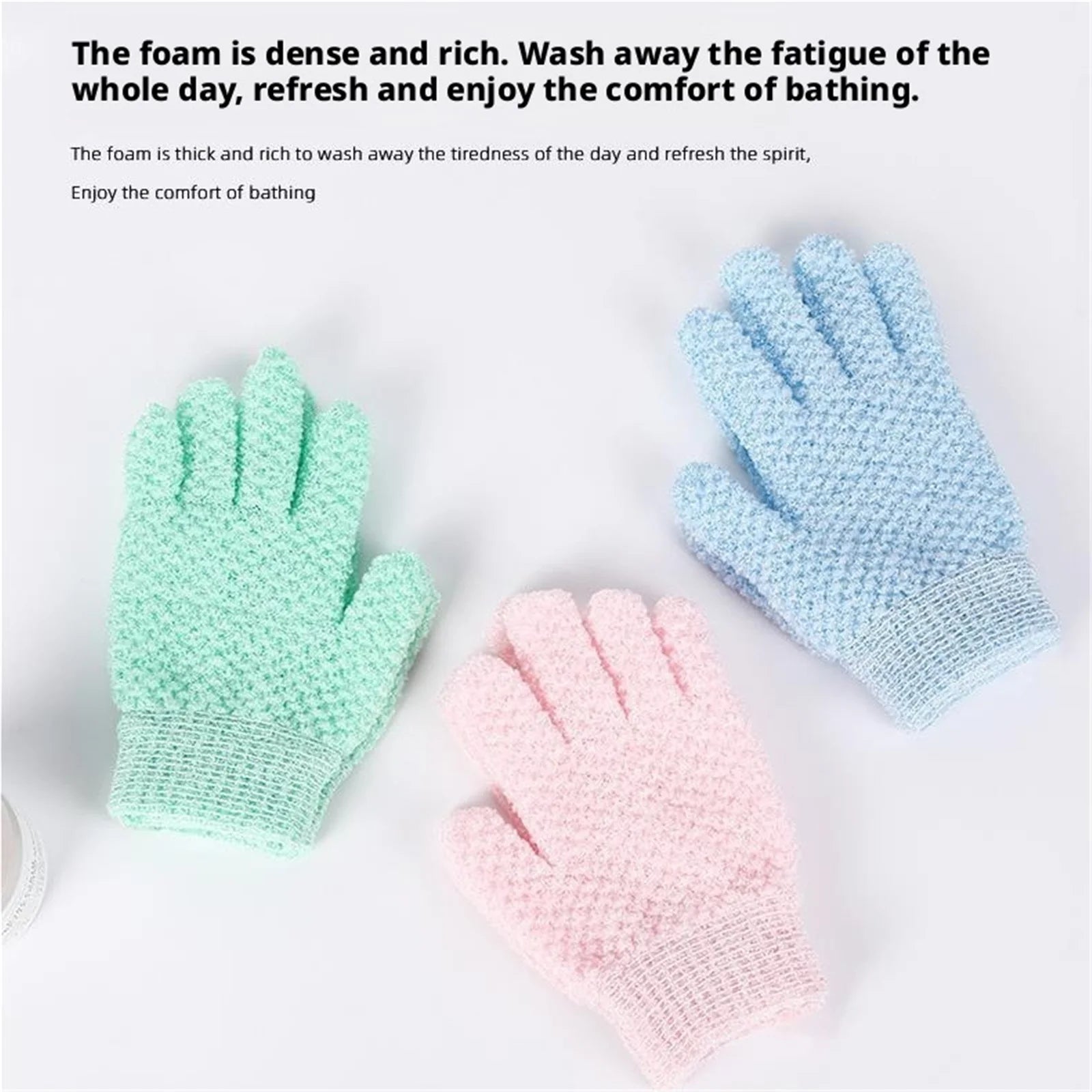 Exfoliating Shower Gloves Pair