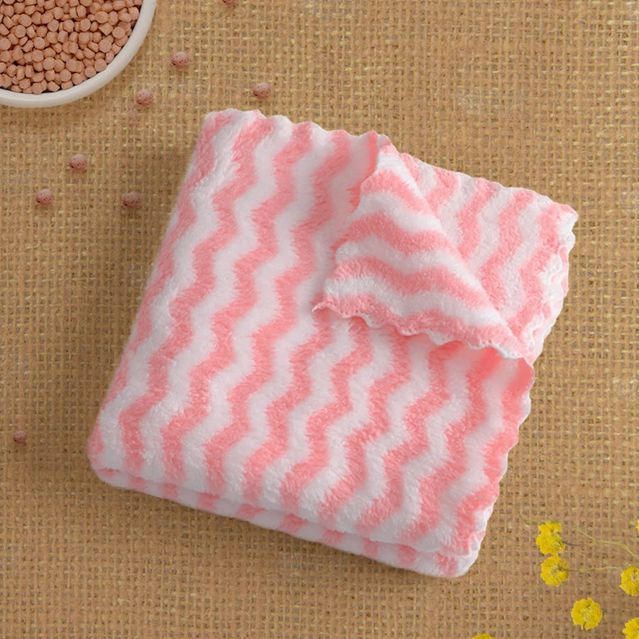 Quick-Dry Absorbent Pet Bath Towel