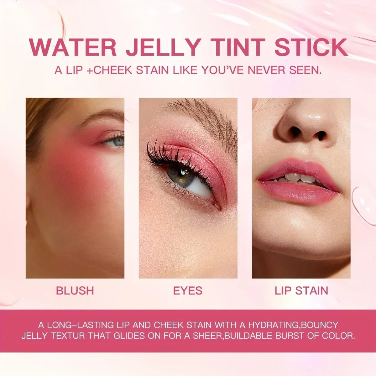 3-in-1 Jelly Blush Stick