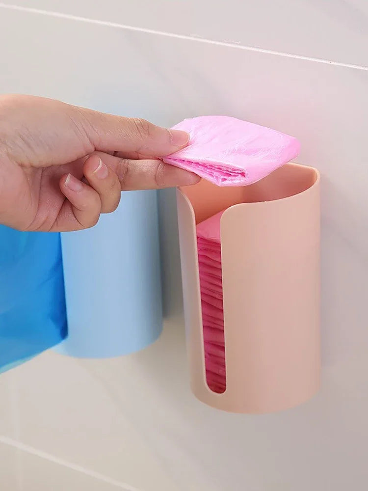 Wall-Mounted Garbage Bag Storage Box