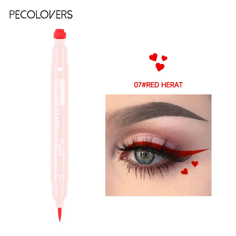 2-in-1 Star & Moon Stamp Liquid Eyeliner Pen