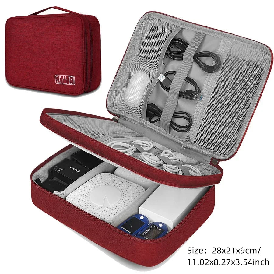 Fashion Solid Color Makeup Bag