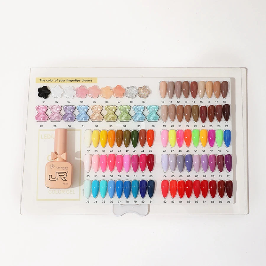 JR 9-Piece Gel Nail Polish Set