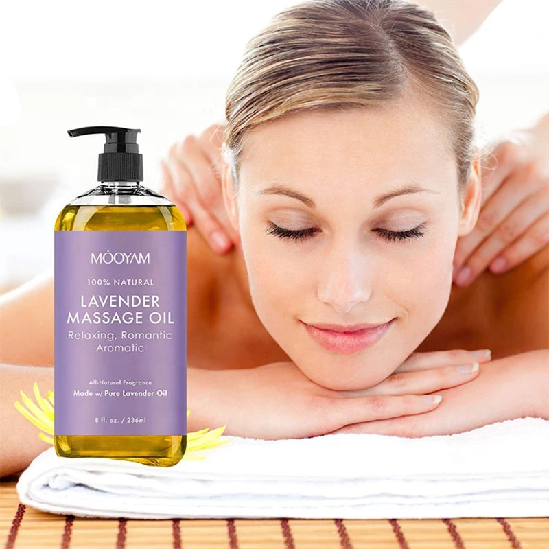 Organic Lavender Massage Oil