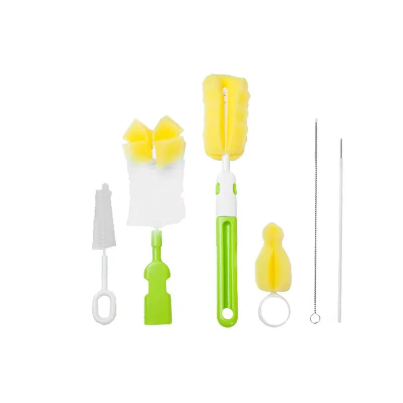 Silicone Bottle Cleaning Brush Set