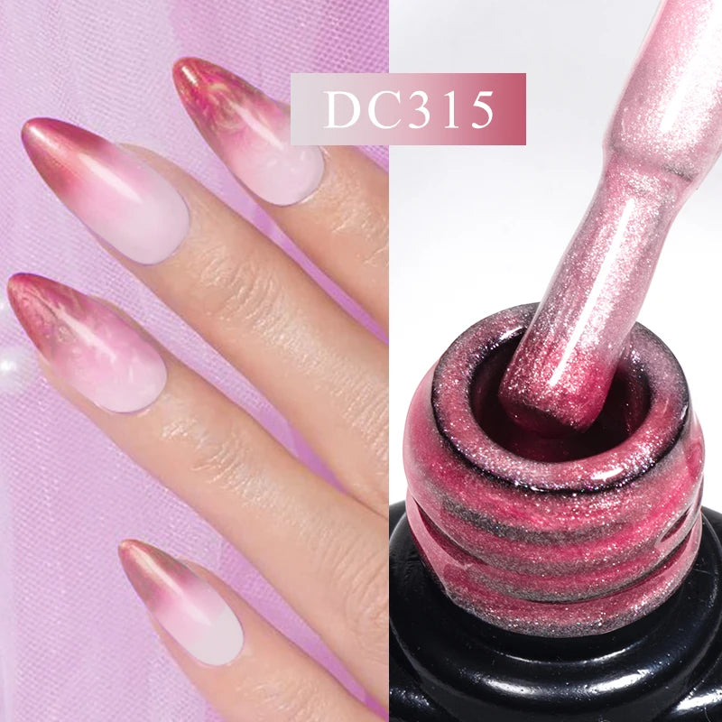 Thermal Aurora Rubber Base Gel Polish