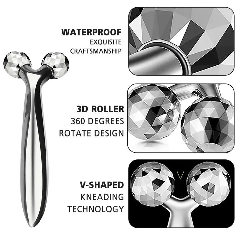 3D Y-Shaped Facial Roller