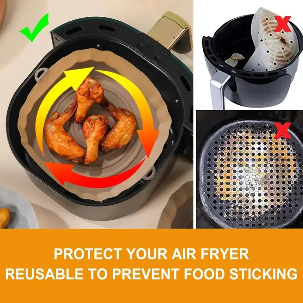 Multipurpose Silicone Air Fryer Pad