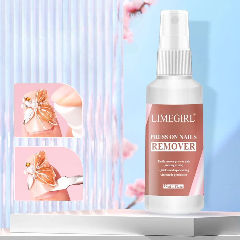 60ml Nail Gel Remover Softens Fake Nails