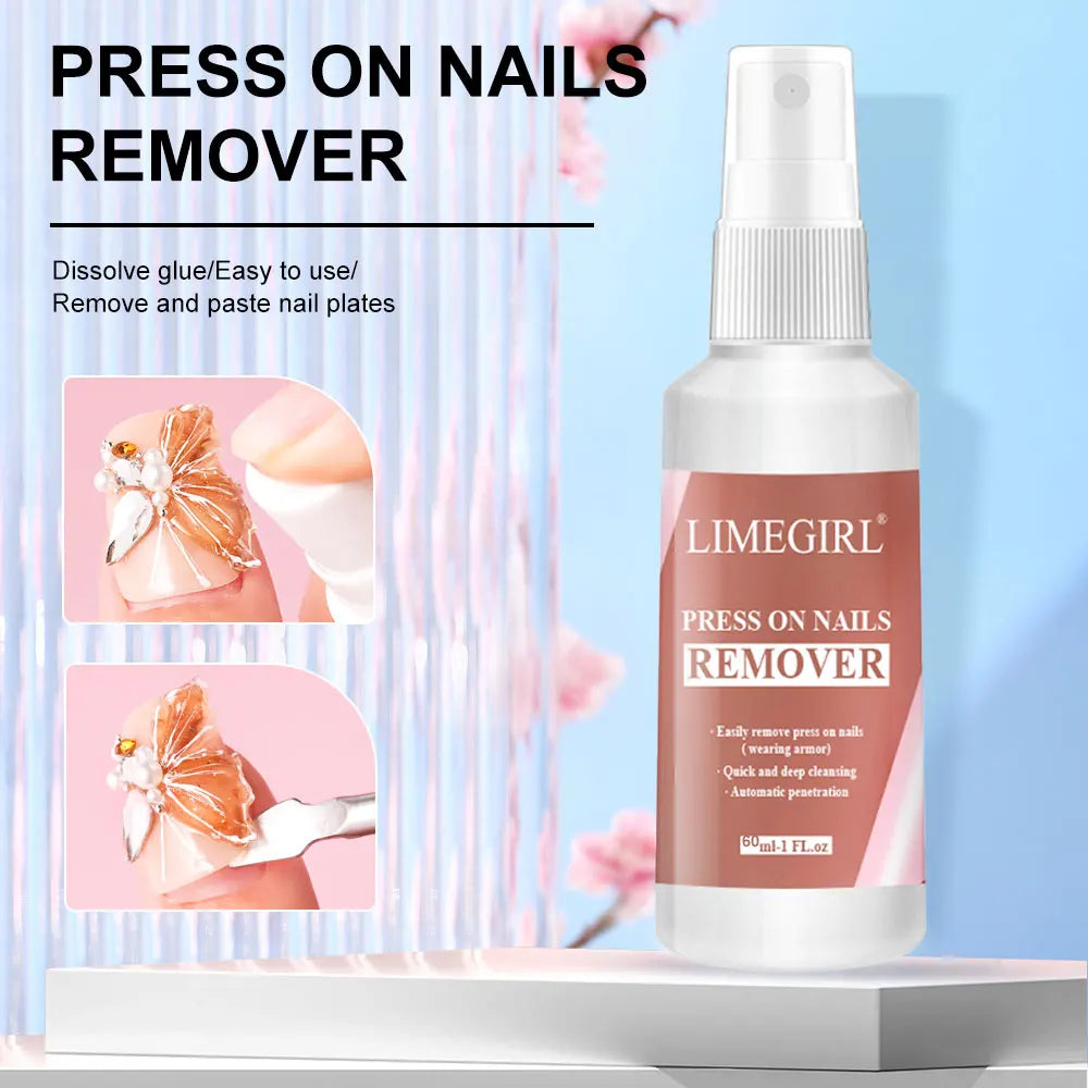 60ml Nail Gel Remover Softens Fake Nails
