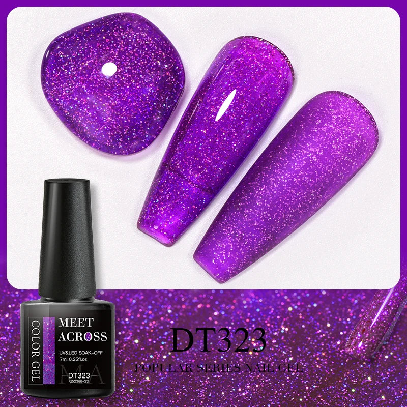 5ml Pink Dried Flower Gel Nail Polish