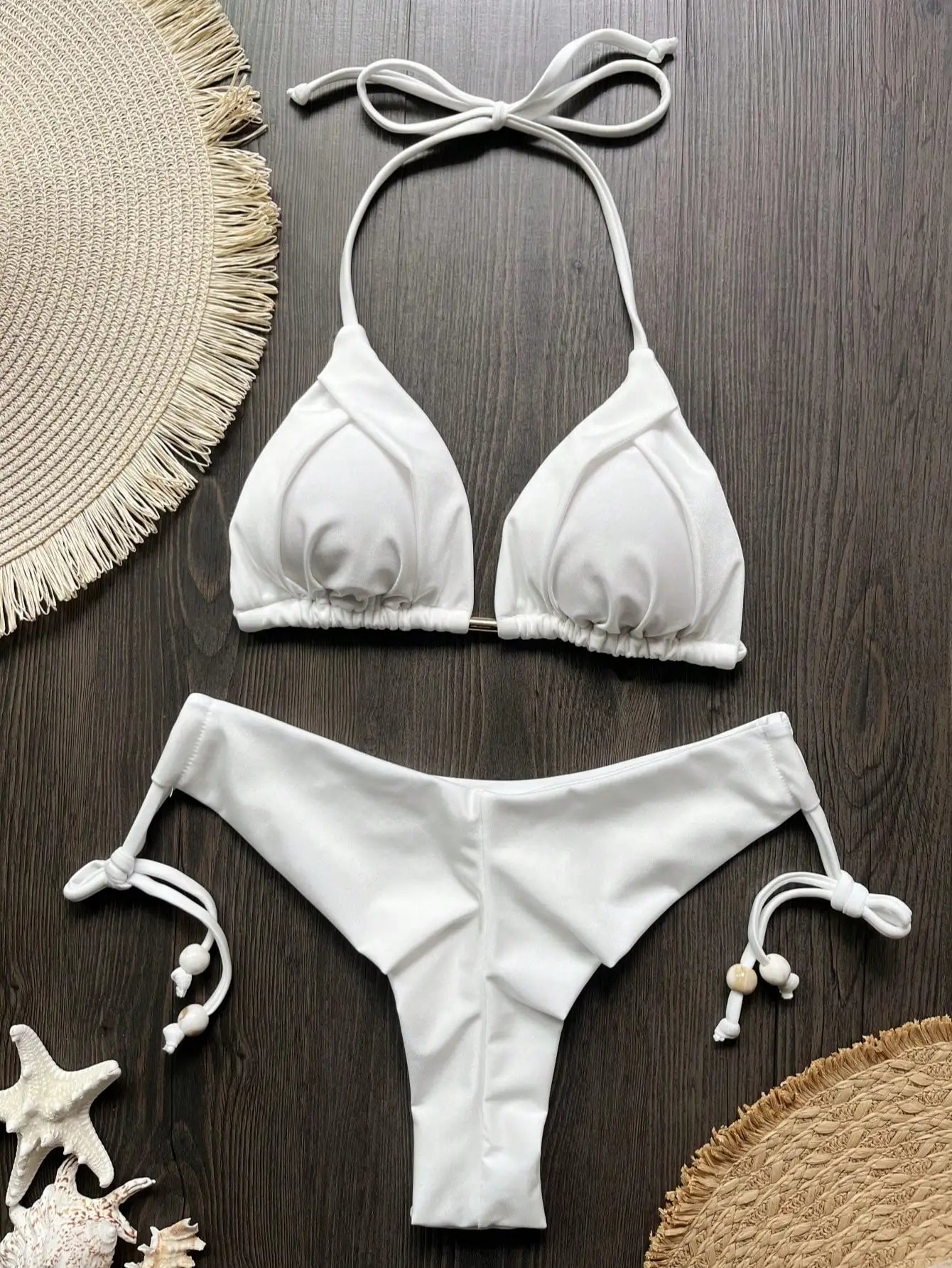 New Sexy 13-Color Brazilian Push-Up Triangle Bikini Swimwear Set