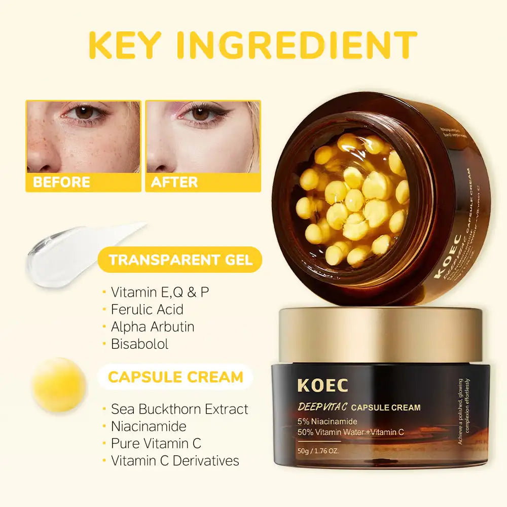 Deep VC Brightening Gel Capsule Cream