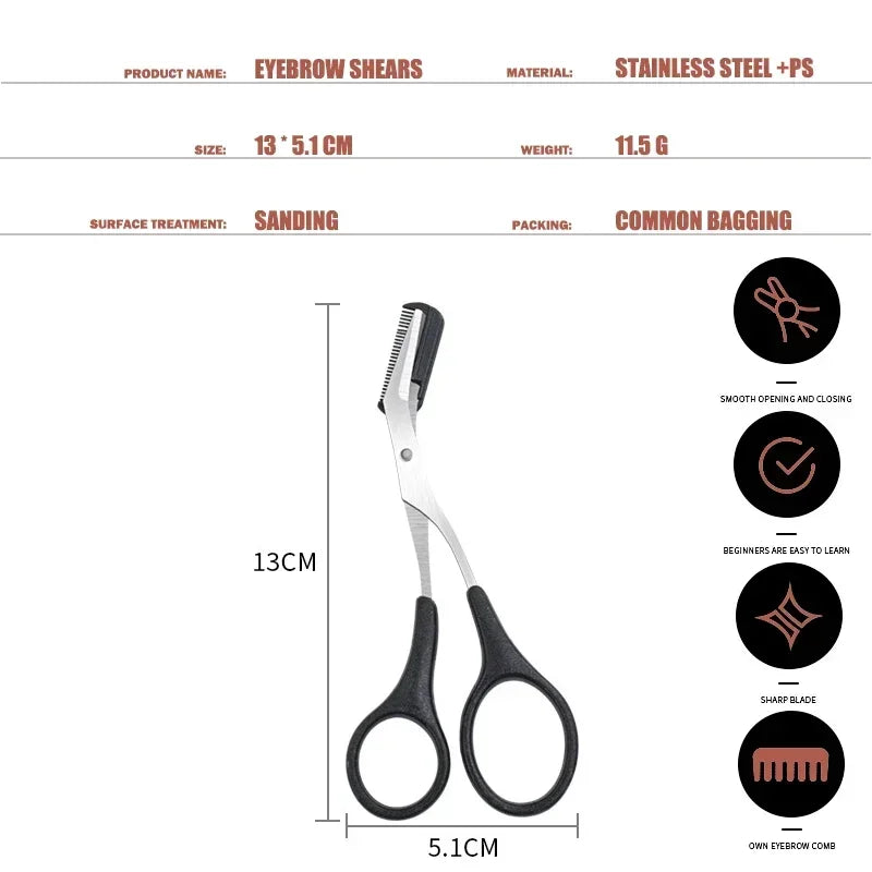 Eyebrow Trimmer Scissor