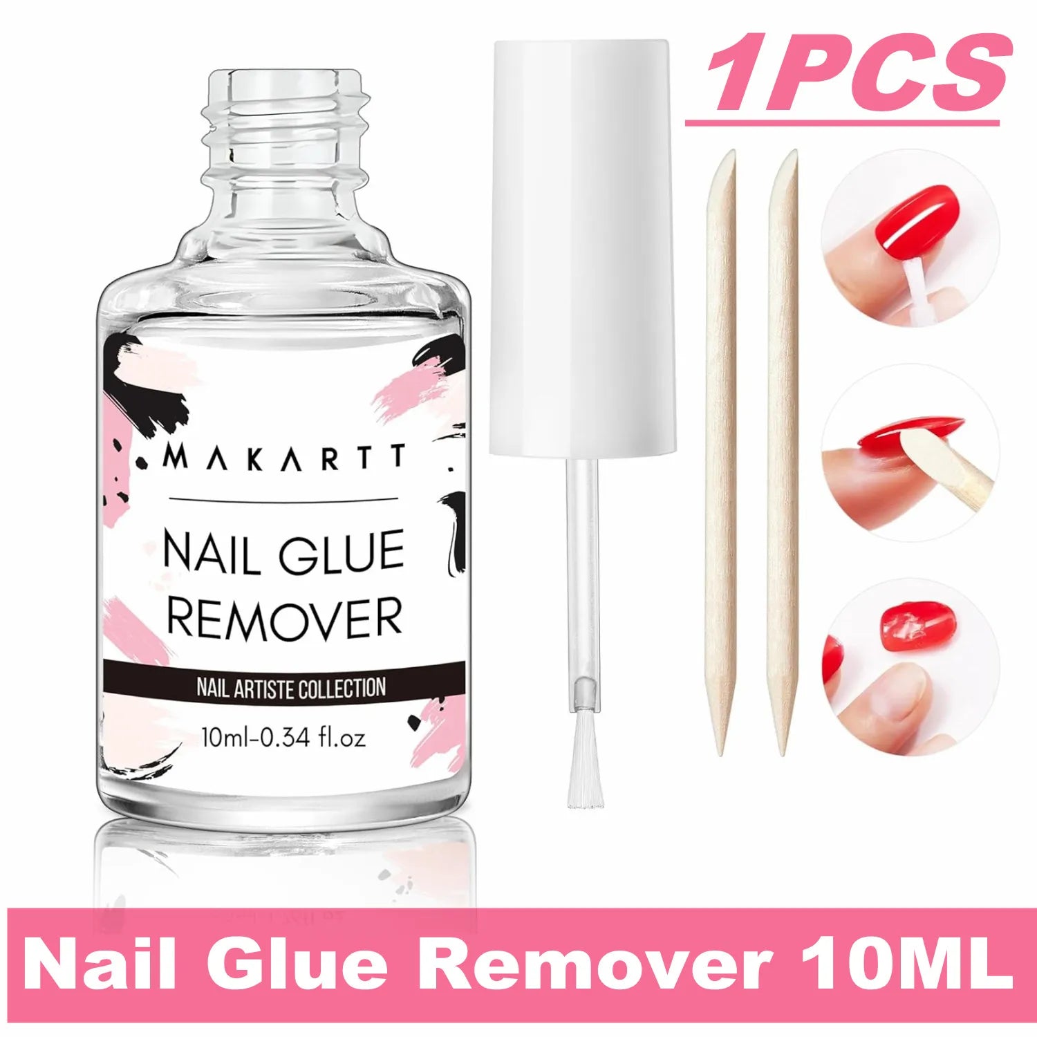 Acetone-Free Nail Glue Remover
