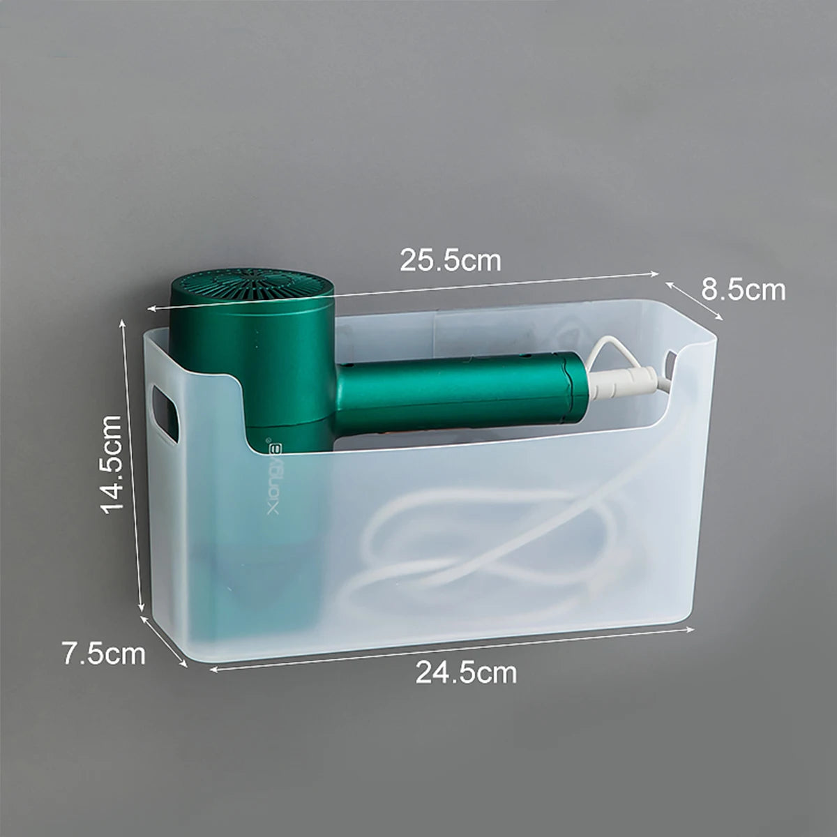 Wall Mounted Hair Dryer Holder