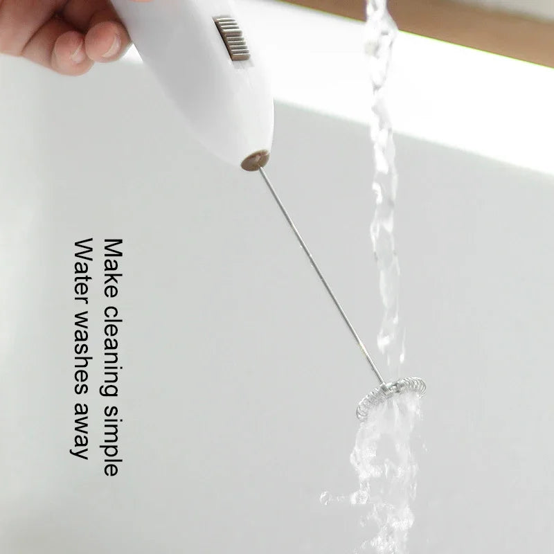 Mini Electric Milk Frother Blender