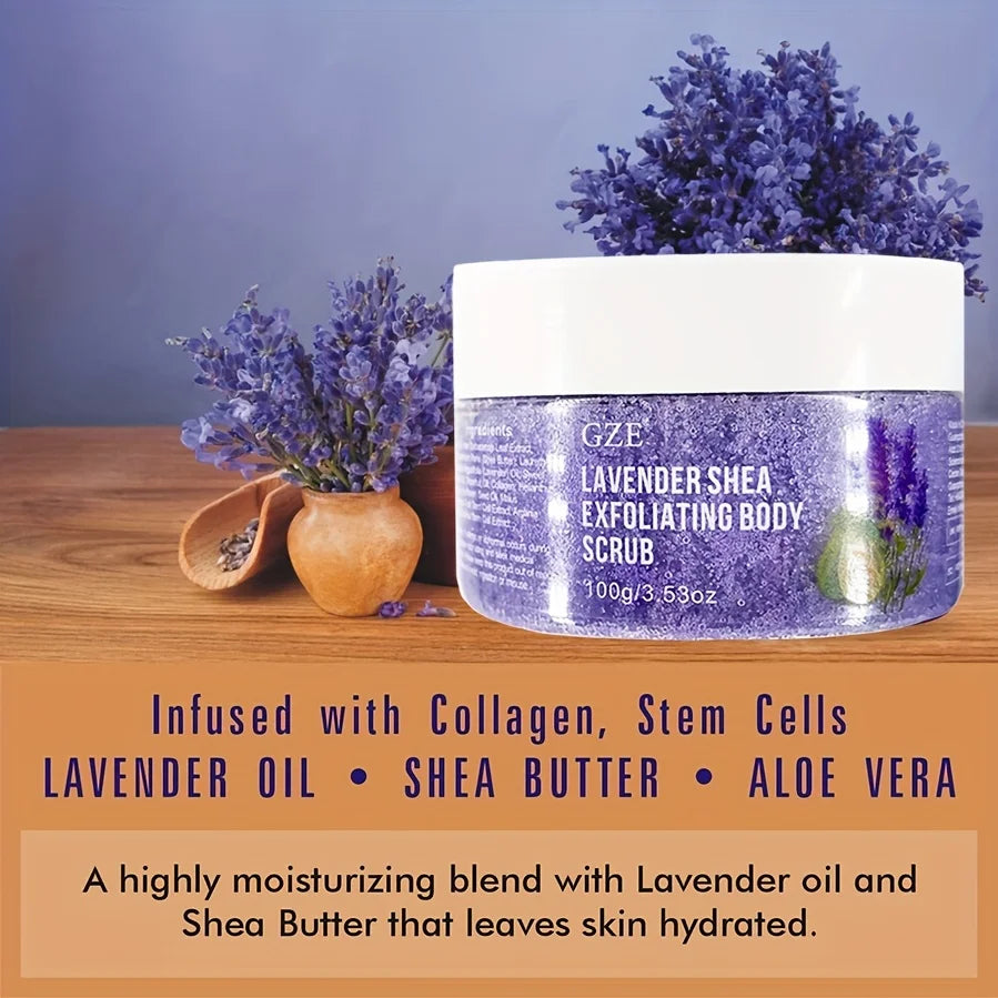 Lavender Exfoliating Body Scrub