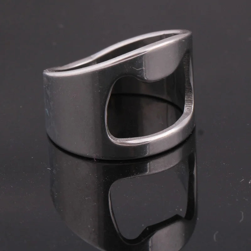 Stainless Steel Ring Bottle Opener