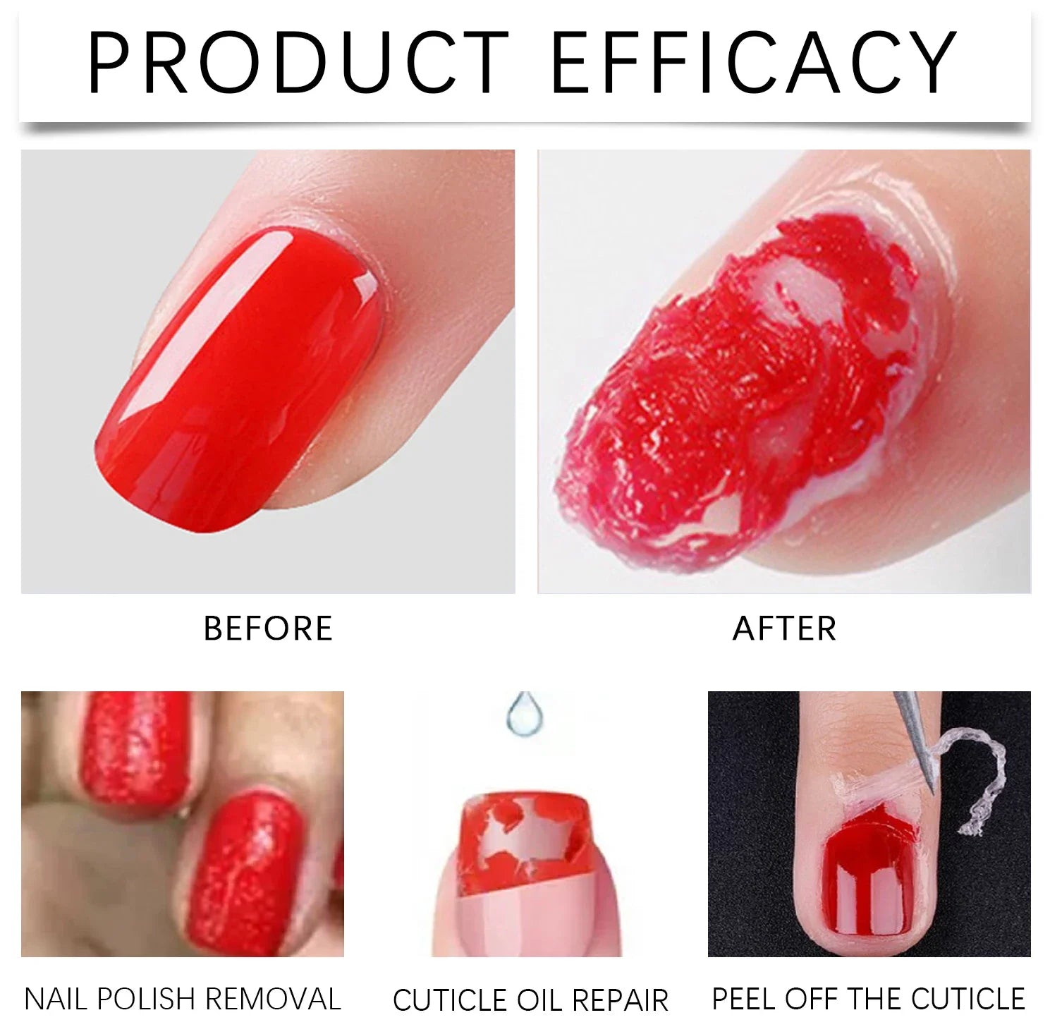 60ml Nail Brush Cleaner Fast Gel Remover