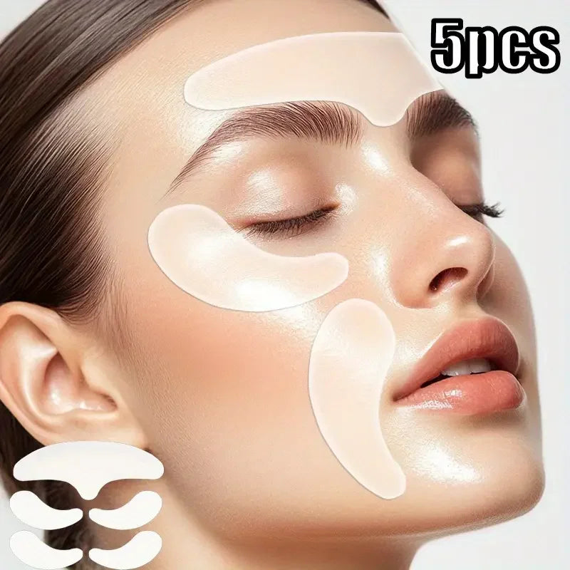 6PCS Reusable Silicone Anti-Wrinkle Pads