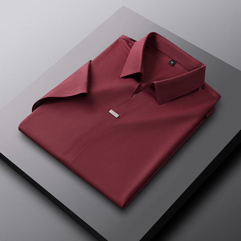 Ice Silk Polo Shirt