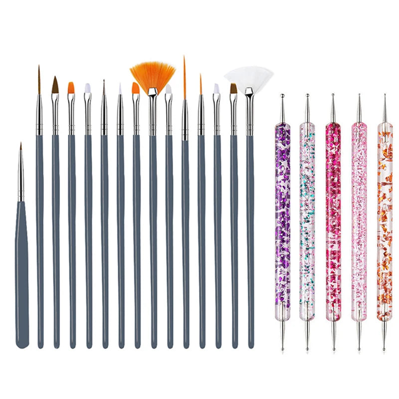 Professional Nail Art Brush Set