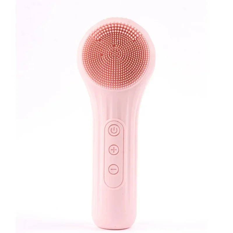 Sonic Waterproof Silicone Facial Cleansing Brush