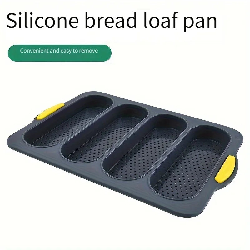 Large Silicone Baguette Baking Mold