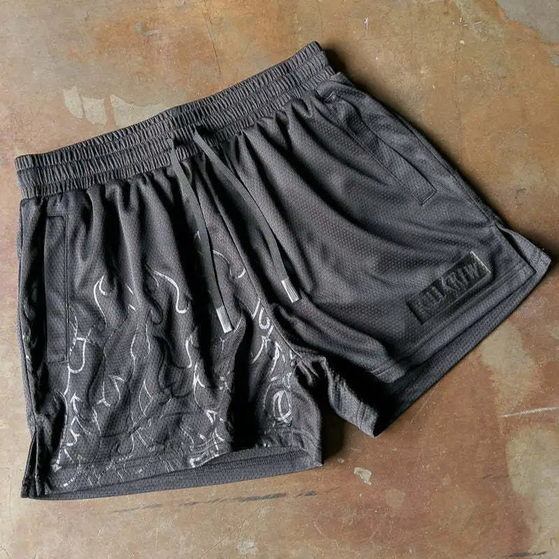Quick-Dry Sports Shorts