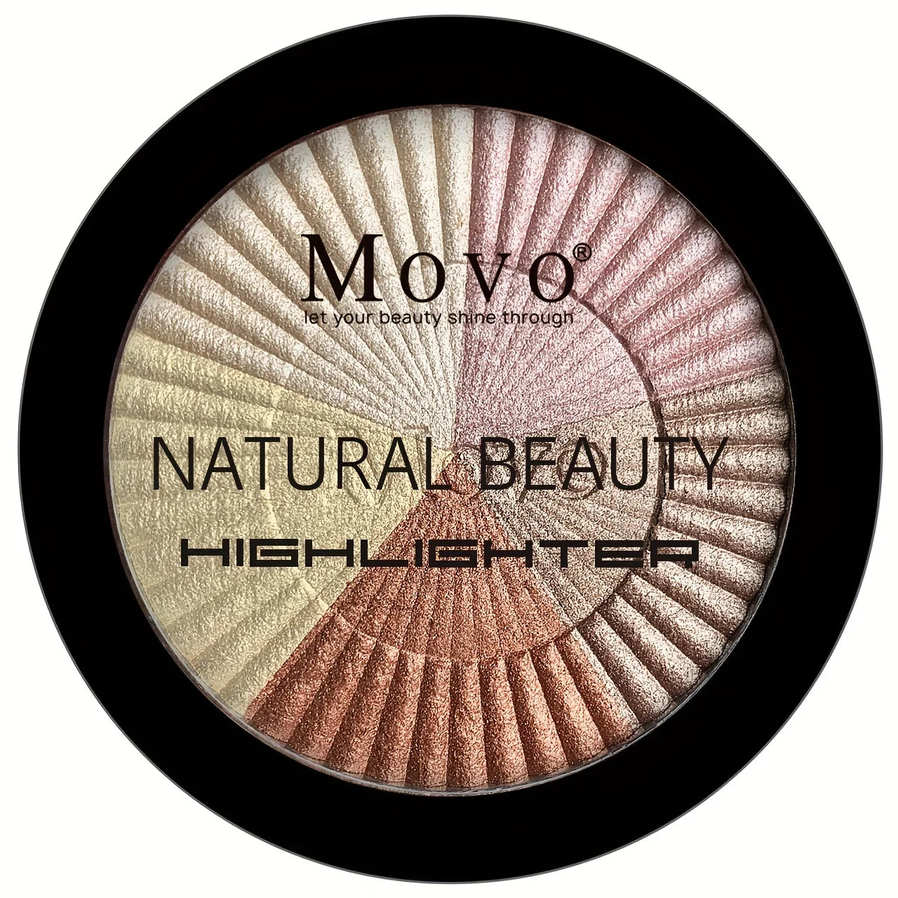 5-Color Shimmer Highlighter Palette