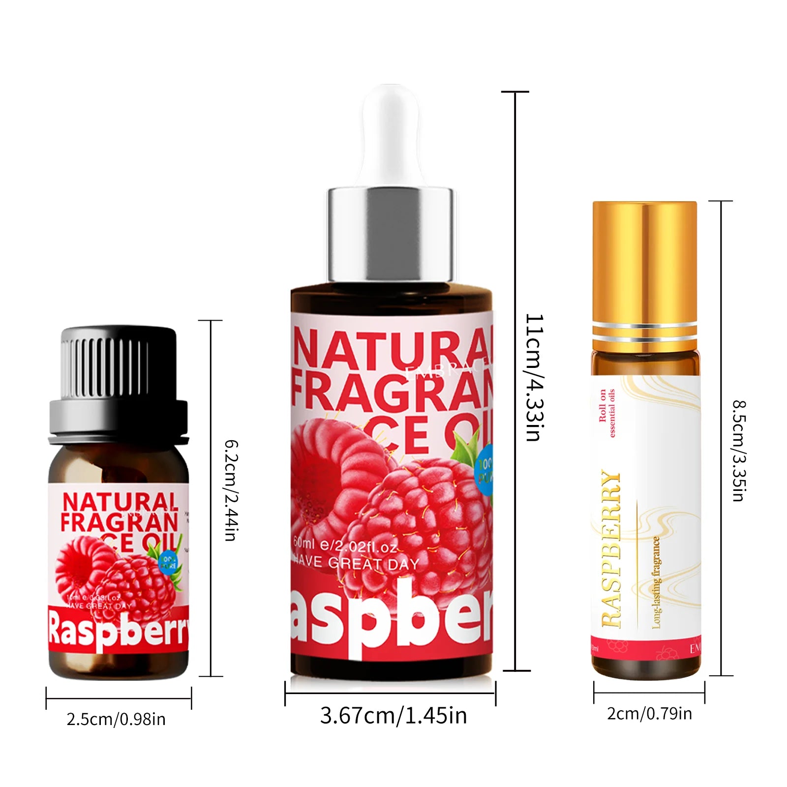 Raspberry Essential Oil Set
