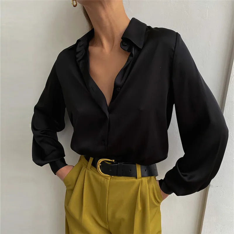 Casual Chic Office Woman Top