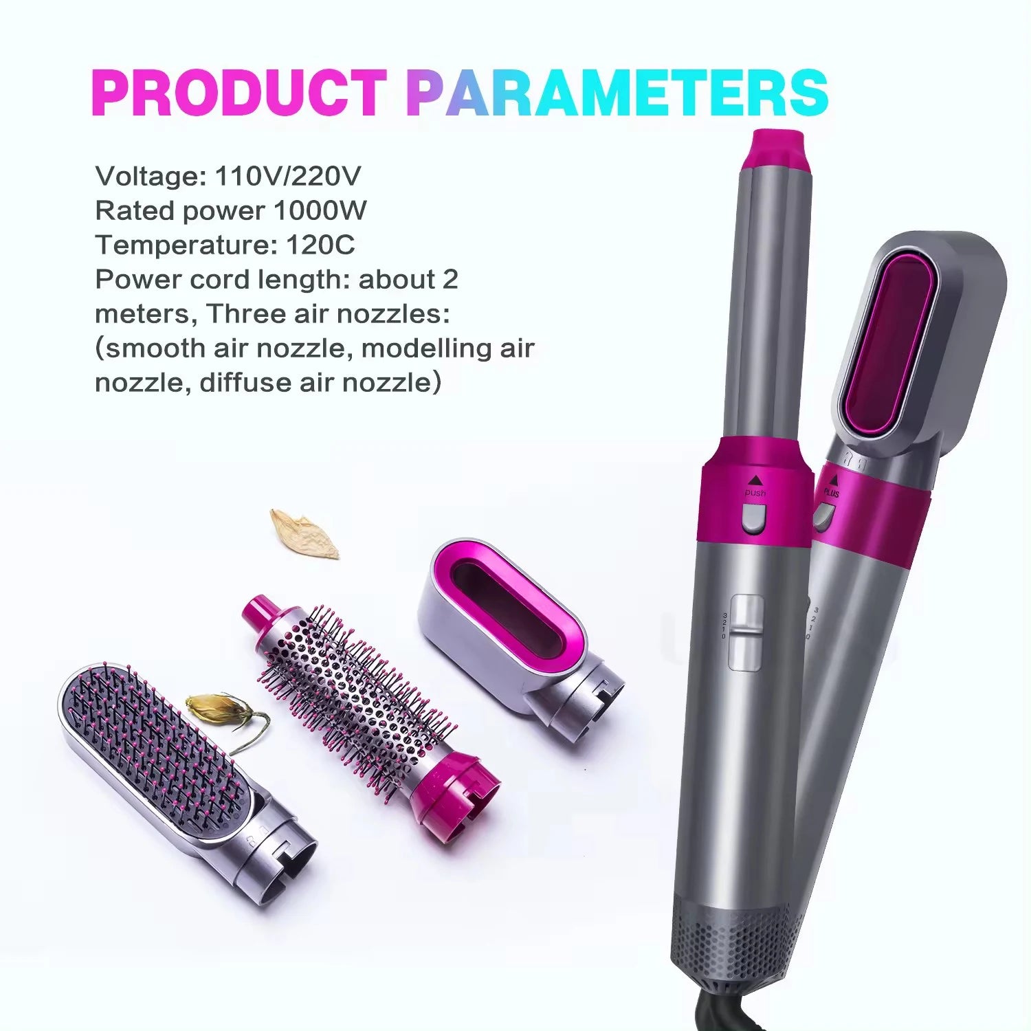 5-in-1 Electric Hair Dryer Brush Kit