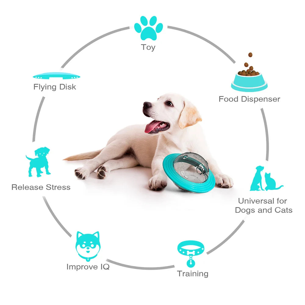 Interactive Dog Treat Toy for IQ Improvement