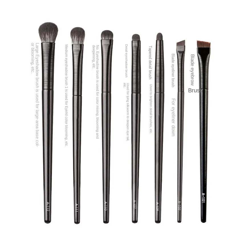 Natural Material Makeup Brush Set