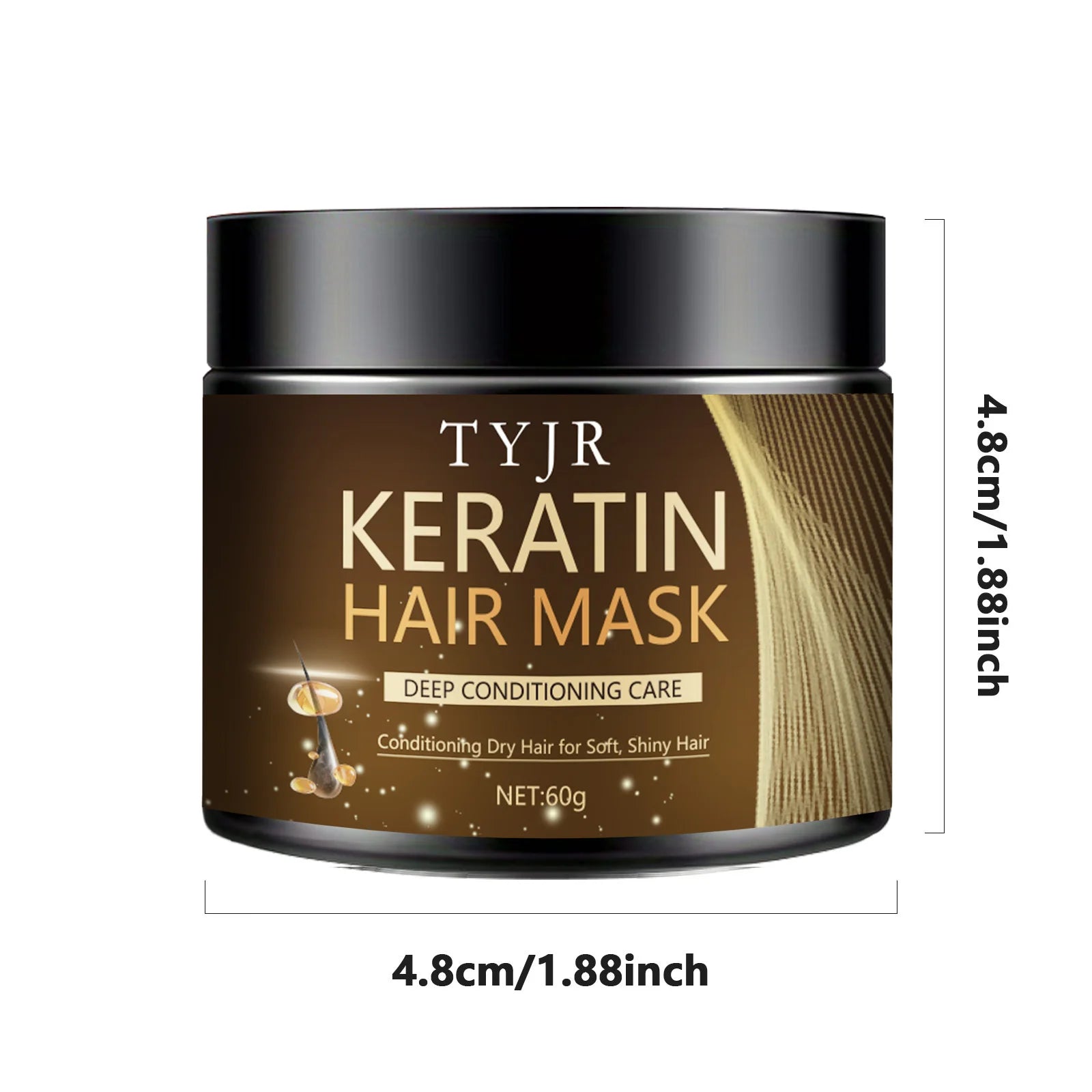 Keratin Hair Mask Professional Deep Repair Treatment