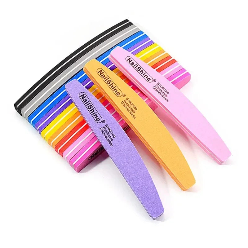 Colorful Double-Sided Nail Buffer Blocks