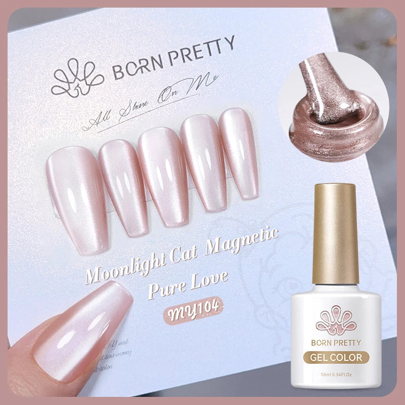 Sparkling Magnetic Cat Eye Gel Polish