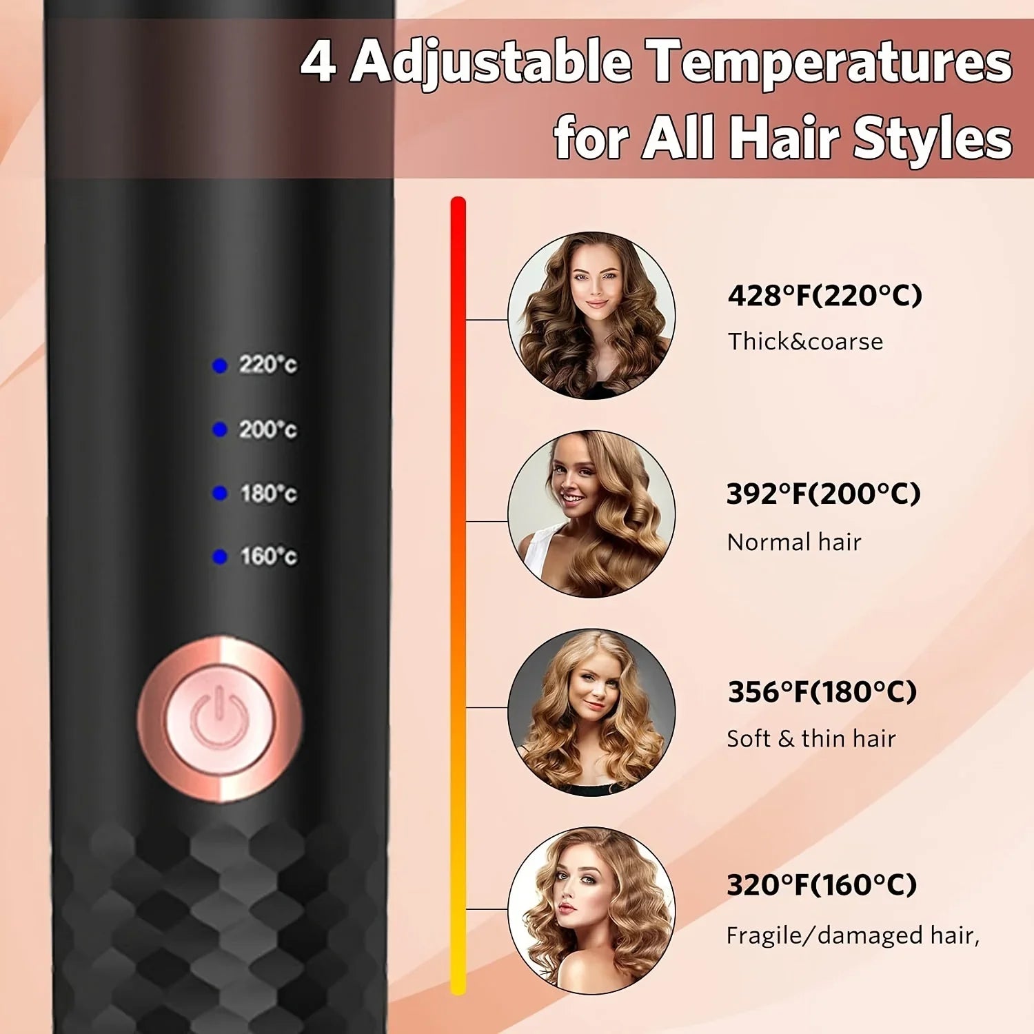 Automatic Ceramic Air Spin Hair Curler
