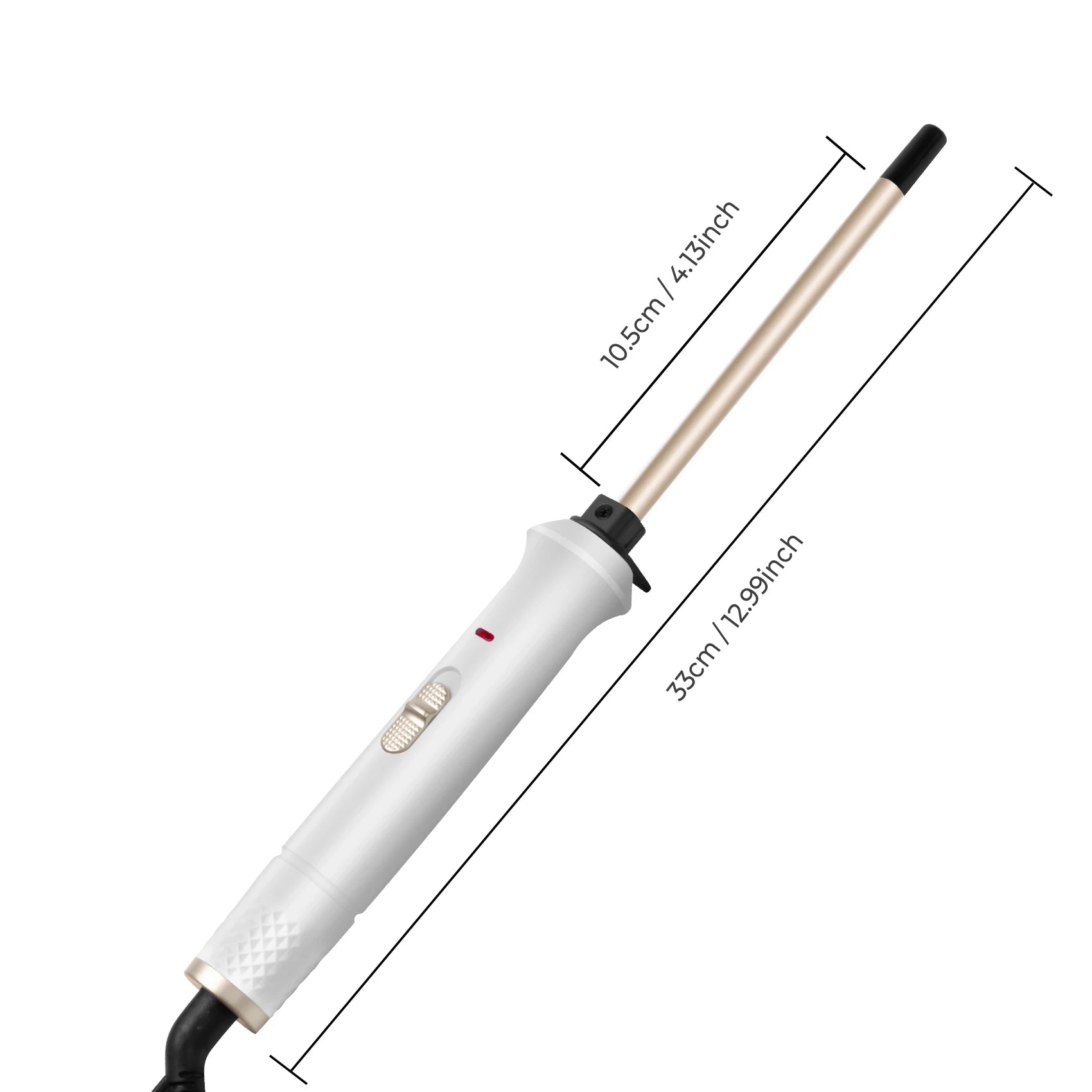 9mm Ceramic Hair Curler Wand
