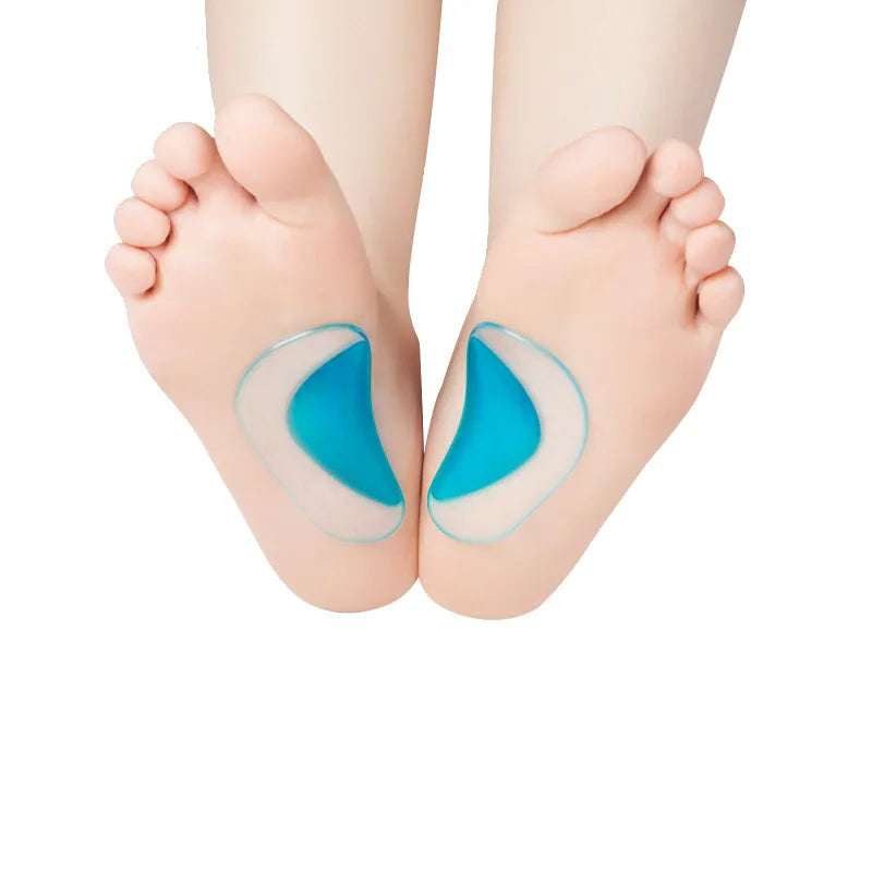 Silicone Arch Support Orthotic Insoles