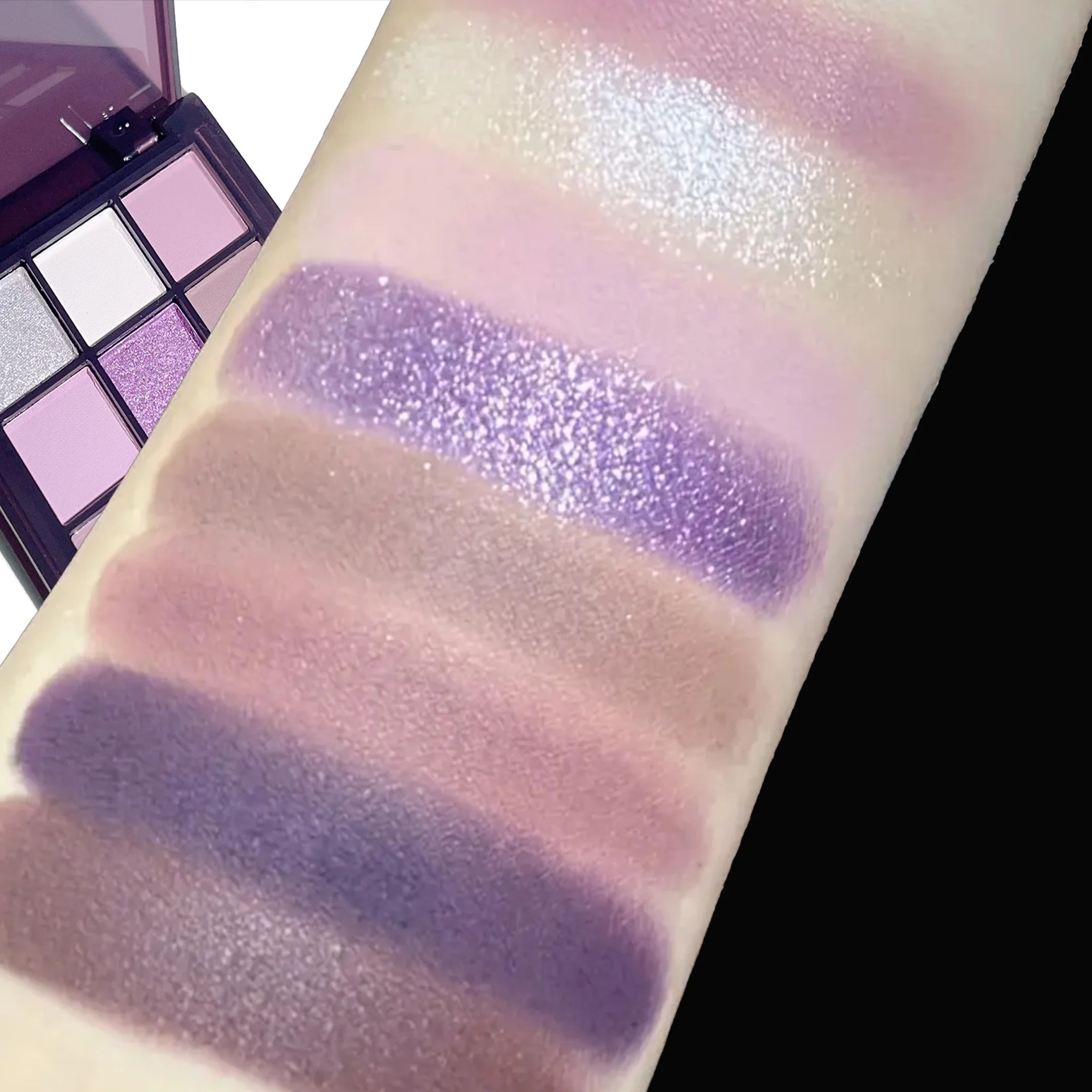 9-Color Purple Eyeshadow Palette