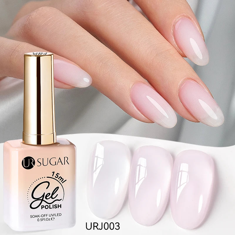 Jelly Milky White Translucent UV Gel Polish
