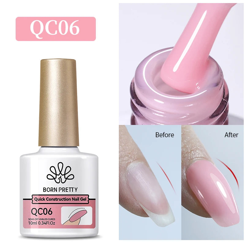 Super Top Coat and Base Gel Nail Polish Set